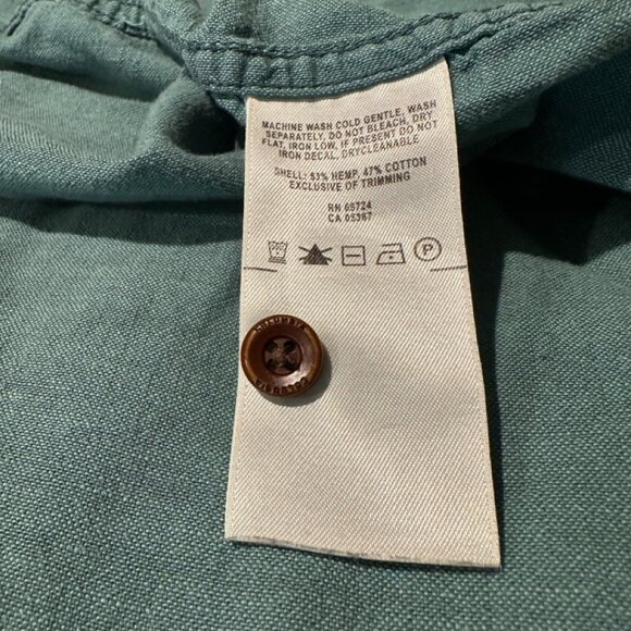 Columbia Hemp Short Sleeve Button Down - Picture 3 of 4